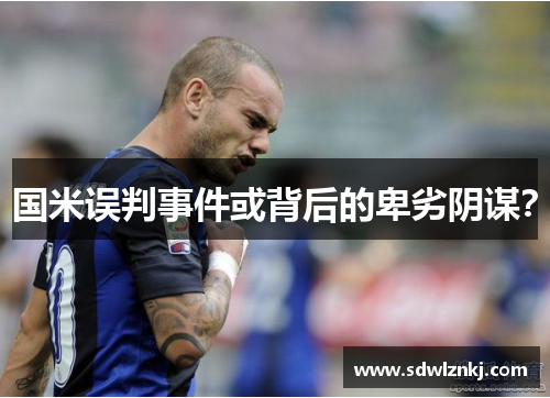 国米误判事件或背后的卑劣阴谋？